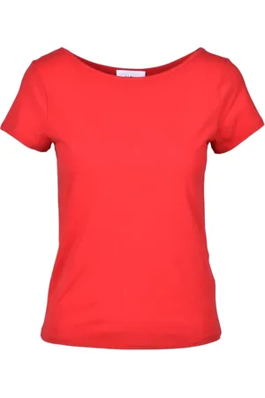 ALPHA STUDIO Dames, Tops, Rood, Maat: XS Katoen