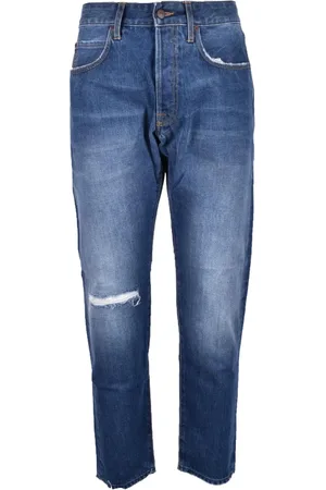(+) people Heren, Jeans, Blauw, Maat: W30 Katoen