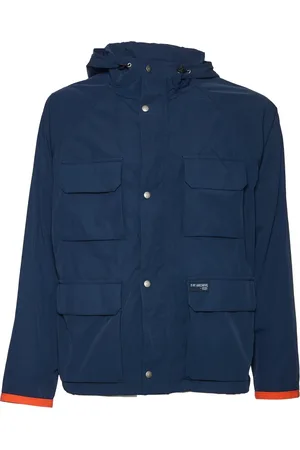 FAY Heren, Jassen, Blauw, Maat: XL Nylon