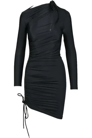 Balenciaga Dames, Jurken, Zwart, Maat: M Polyamide