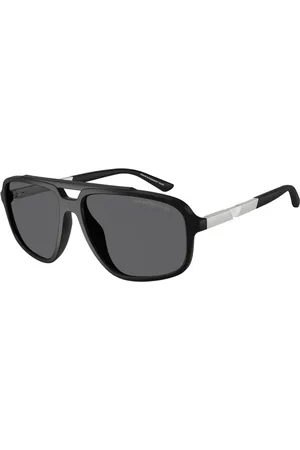 Emporio Armani Unisex, Accessoires, Zwart, Maat: 59 MM