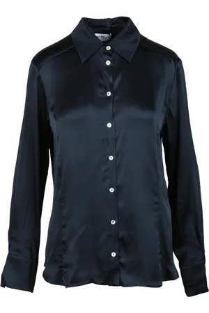 MARELLA Dames, Blouses & Shirts, Blauw, Maat: L Zijde