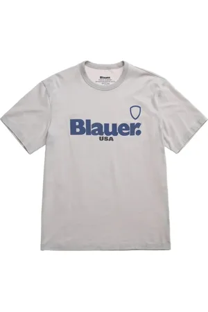 Blauer Heren, Tops, Wit, Maat: XL Katoen