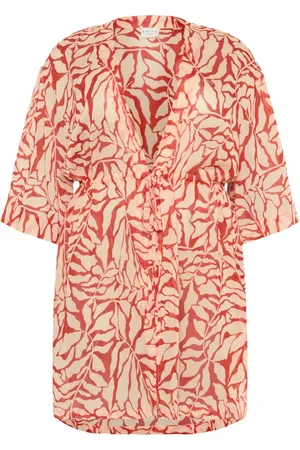 Kaffe Dames, Blouses & Shirts, Rood, Maat: 3XL
