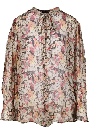 Ralph Lauren Dames, Blouses & Shirts, Veelkleurig, Maat: 3XL Viscose