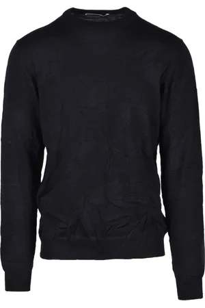 Mauro Grifoni Heren, Truien, Zwart, Maat: XL Wol
