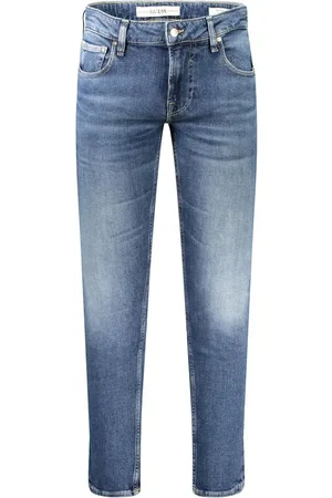Guess Heren, Jeans, Blauw, Maat: W29 L32 Katoen