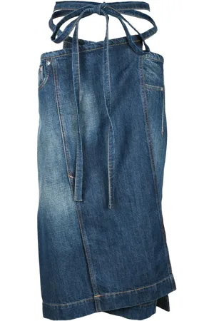 Sportmax Dames, Rokken, Blauw, Maat: 2XS Denim