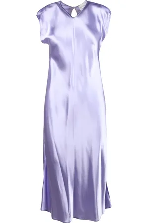 FORTE FORTE Dames, Jurken, Paars, Maat: S Viscose