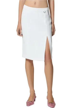 John Richmond Dames, Rokken, Wit, Maat: 2XS Viscose