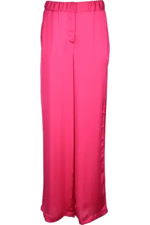SIMONA CORSELLINI Dames, Broeken, Roze, Maat: XL Poliester