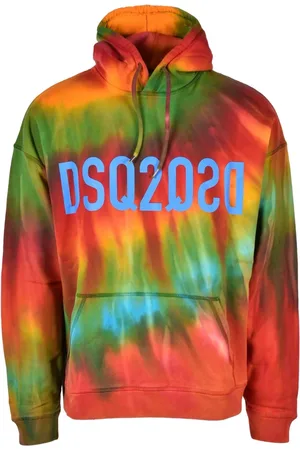 Dsquared2 Heren, Sweatshirts & Hoodies, Veelkleurig, Maat: S Katoen