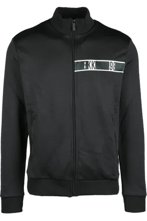 Bikkembergs Heren, Sweatshirts & Hoodies, Zwart, Maat: XL Katoen
