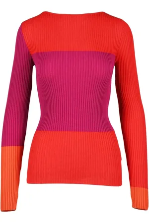 Dondup Dames, Truien, Rood, Maat: M Katoen