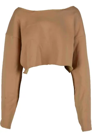 The Attico Dames, Truien, Bruin, Maat: XS Katoen