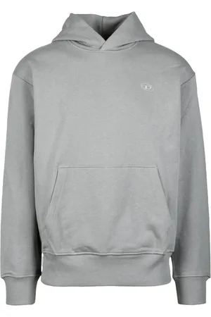 Diesel Heren, Sweatshirts & Hoodies, Grijs, Maat: M