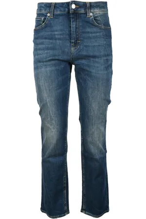 DEPARTMENT FIVE Dames, Jeans, Blauw, Maat: W25 Katoen
