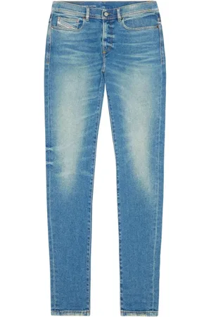 Diesel Heren, Jeans, Blauw, Maat: W32 L32 Katoen