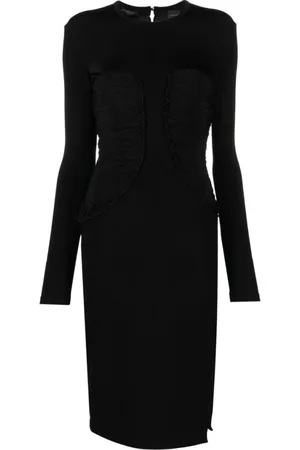 Pinko Dames, Jurken, Zwart, Maat: M