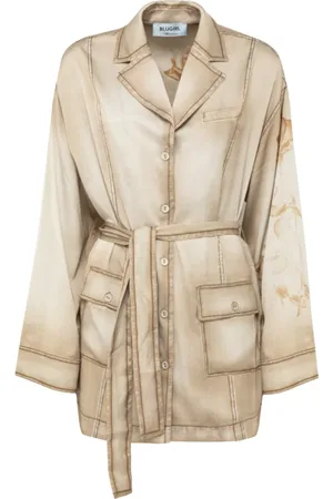 Blugirl Dames, Blouses & Shirts, , Maat: S Satijn