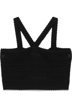 Twin-Set Dames, Tops, Zwart, Maat: S