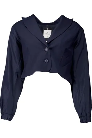 Summum Woman Dames, Jassen, Blauw, Maat: L Viscose