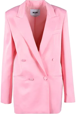 Msgm Dames, Jassen, Roze, Maat: M Viscose