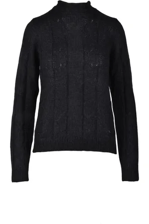WEILI ZHENG Dames, Truien, Zwart, Maat: XS Wol