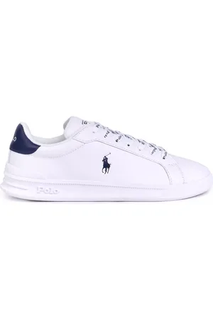 Ralph Lauren Heren, Schoenen, Wit, Maat: 50 EU Leer