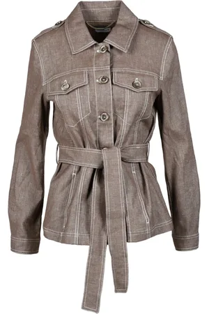 MARELLA Dames, Jassen, Bruin, Maat: XL Katoen