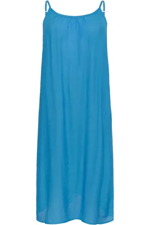 Kaffe Dames, Jurken, Blauw, Maat: 2XL Viscose