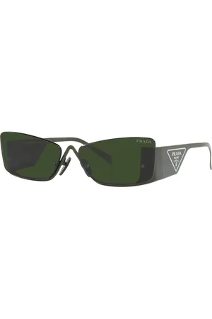 Prada Unisex, Accessoires, Groen, Maat: 64 MM