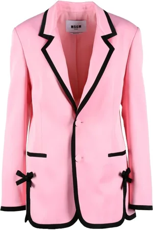 Msgm Dames, Jassen, Roze, Maat: XS Viscose