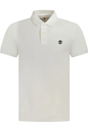 Timberland Heren, Tops, Wit, Maat: M Katoen