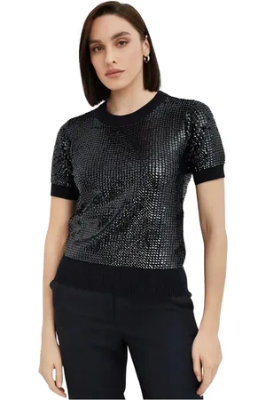 P.A.R.O.S.H. Dames, Blouses & Shirts, Blauw, Maat: S Katoen
