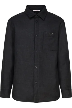 VALENTINO GARAVANI Heren, Jassen, Grijs, Maat: XL Wol