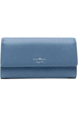 Emporio Armani Dames, Accessoires, Blauw, Maat: ONE Size Leer
