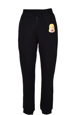 Chiara Ferragni Dames, Broeken, Zwart, Maat: XS Katoen