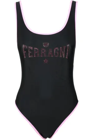Chiara Ferragni Dames, Badkleding, Zwart, Maat: M Polyamide