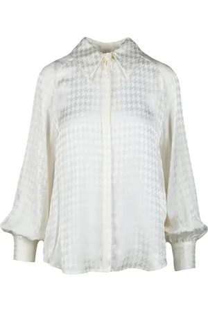Fabiana Filippi Dames, Blouses & Shirts, Wit, Maat: M Zijde