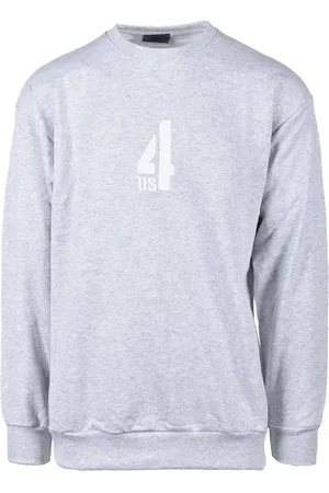 Paciotti Heren, Sweatshirts & Hoodies, Grijs, Maat: M Katoen