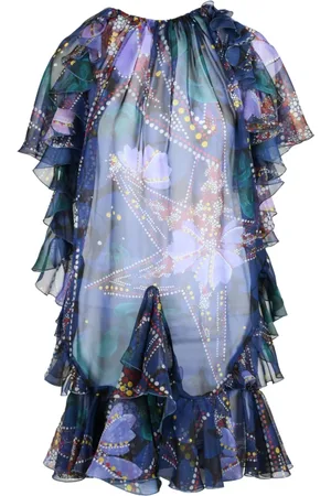 Dsquared2 Dames, Jurken, Veelkleurig, Maat: XS Voile