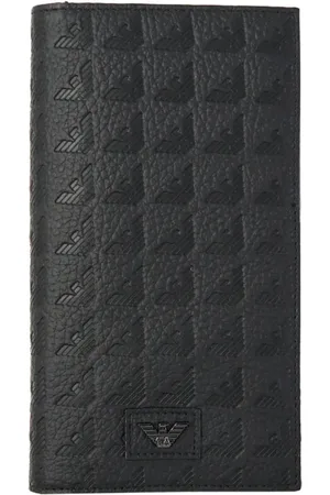 Emporio Armani Heren, Accessoires, Zwart, Maat: ONE Size Leer