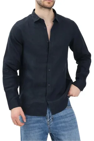 Armani Exchange Heren, Overhemden, Blauw, Maat: XL