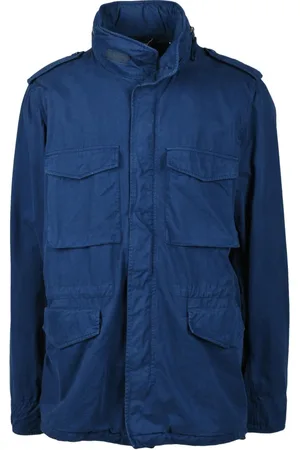 Aspesi Heren, Jassen, Blauw, Maat: 3XL Katoen