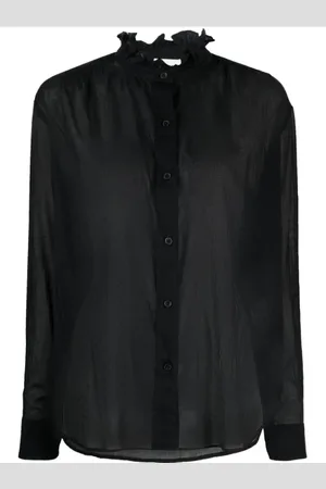Isabel Marant Dames, Blouses & Shirts, Zwart, Maat: M