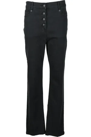 Twin-Set Dames, Jeans, Zwart, Maat: W30 Katoen