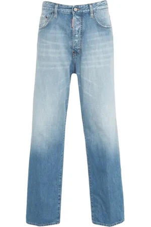 Dsquared2 Heren, Jeans, Blauw, Maat: M Katoen