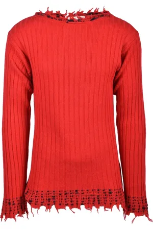 Marni Heren, Truien, Rood, Maat: L Wol