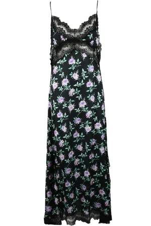 Msgm Dames, Jurken, Zwart, Maat: XS Poliester